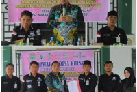Kepala Dinas PMD menghadiri musyawarah desa khusus program smart village dalam rangka pembentukan ruang komunitas digital Desa dan penetapan tim pengelola ruang komunitas digital Desa yang diselenggarakan di Desa Muara Pagatan