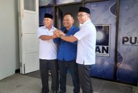 Bakal Calon Bupati Dan Wakil Bupati Kotabaru, H Muhammad Rusli - Syairi Mukhlis Saat Silaturahmi ke Rumah Aspirasi PAN Kotabaru