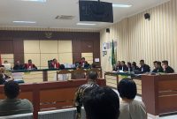 Sidang Perkara Pidana Umum Antara “Ratu Batu Bara” Tan Paulin dan PT IMC Pelita Logistik Bergulir di Pengadilan Negeri Batulicin, Selasa (30/7/2024)