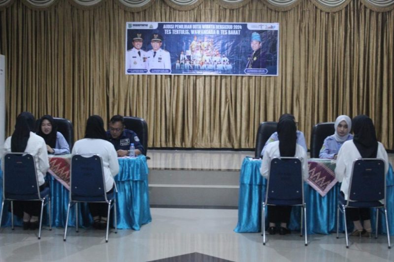 Proses Seleksi Duta Wisata Bersujud 2024