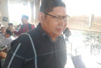 H Zulkifli AR selaku Wakil ketua tim kampanye hebat bakal Paslon Bupati dan Wakil Bupati H Muhammad Rusli dan Syairi Mukhlis