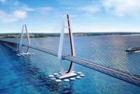 Ilustrasi Jembatan Penghubung Kotabaru Tanah Bumbu
