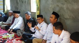 Calon Bupati dan Wakil Bupati Tabalong, H. Fani dan Habib Taufan menggelar blusukan di Desa Santu'un, Kecamatan Muara Uya, Tabalong