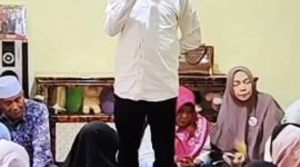 Calon Bupati Nomor Urut 02 Kotabaru, Said Akhmad Saat Kampanye di rumah tokoh masyarakat