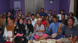 Calon Wakil Bupati Kotabaru, Syairi Mukhlis Saat Blusukan di Area Perbatasan Kotabaru