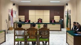 Sidang Vonis Perkara Alih Muat Perkara Batubara di Pengadilan Negeri Tanah Bumbu