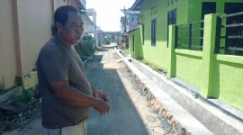 Warga Bersyukur Akhirnya Drainase Kini Terbangun Berkat Bantuan Anggota DPRD Tanah Bumbu H Haris Fadillah