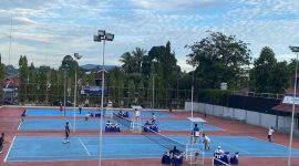 Kejurprov Tenis Lapangan di Pelaihari Kabupaten Tanah Laut, Kalimantan Selatan