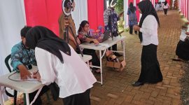 Proses Administrasi peserta Tes PPPK Kabupaten Tanah Bumbu sebelum masuk ruang CAT