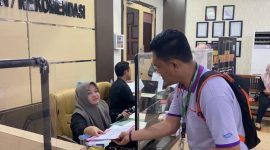 Pemohon Saya Membuat SKCK di Layanan Terpadu Polres Tanah Bumbu