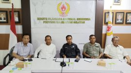 Pertemuan Koni Kalsel dan Tanah Laut Bahas Cabor Yang Dipertandingkan di Porprov XII Kalsel di Tanah Laut
