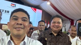 Bupati Tanah Bumbu, Andi Rudi Latif Bersama Dengan Menko Perekonomian, Airlangga Hartanto dan Kepala Daerah Lainnya