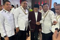 Foto Bersama Bupati Tanah Bumbu, Andi Rudi Latif saat Bersama Menteri Agama RI, Nasarudin