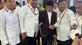 Foto Bersama Bupati Tanah Bumbu, Andi Rudi Latif saat Bersama Menteri Agama RI, Nasarudin