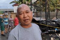 Korban kebakaran di Jalan PLN, Ardi Ipansyah Kehilangan Rumah dan Alami Luka Dibagian Kepala Saat Api Berkobar