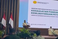 Menteri Pertanian Andi Amran Sulaiman, Saat Menjadi Pemateri di Retreat Kepala Daerah di Akmil Magelang