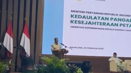 Menteri Pertanian Andi Amran Sulaiman, Saat Menjadi Pemateri di Retreat Kepala Daerah di Akmil Magelang