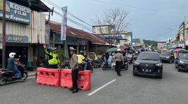 Satlantas Polres Kotabaru Patroli dan atur lalu lintas
