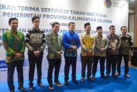 Bupati Tanah Bumbu Andi Rudi Latif Hadiri Acara RUPS-LB Bank Kalsel