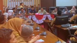 Komisi I DPRD Tanah Bumbu, Rapat Dengar Pendapat dengan Camat dan BPD Desa Untuk Pelaksanaan Pilkades PAW