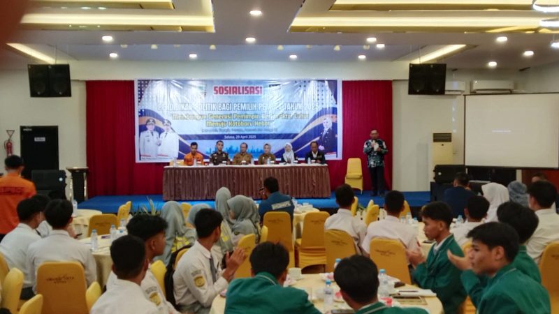 Sosialisasi Pemilih Pemula Bagi Pelajar di Kabupaten Kotabaru