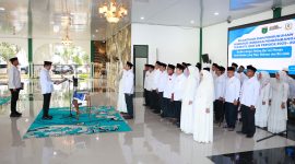 Bupati Tanah Bumbu, Andi Rudi Latif Kukuhkan Pengurus LPTQ Kabupaten Tanah Bumbu