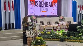 Ketua DPRD Kotabaru, Suwanti Saat Sampaikan Sambutannya diacara Musrenbang