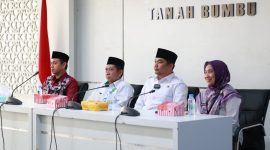 Bupati Tanah Bumbu, Andi Rudi Latif diacara Pembukaan Rapat Kerja LPTQ Kabupaten Tanah Bumbu
