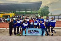 Foto Bersama Kontingen Popda Kabupaten Tanah Bumbu