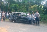Situasi Pasca Kecelakaan Lalu Lintas Mahasiswa UIN Banjarmasin di Tanah Laut