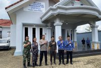 Kapolres Tanah Bumbu, AKBP Arief Prasetya SIK Foto Bersama Forkopimda Usai Resmikan Bangunan SPPG Polres Tanah Bumbu