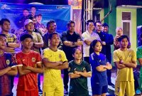 Peluncuran 7 Jersey untuk Tim Sepakbola Tanah Bumbu dibawah naungan Asosiasi Sepakbola Kabupaten (ASKAB) Tanah Bumbu, Jumat (22/8/2025) malam.
