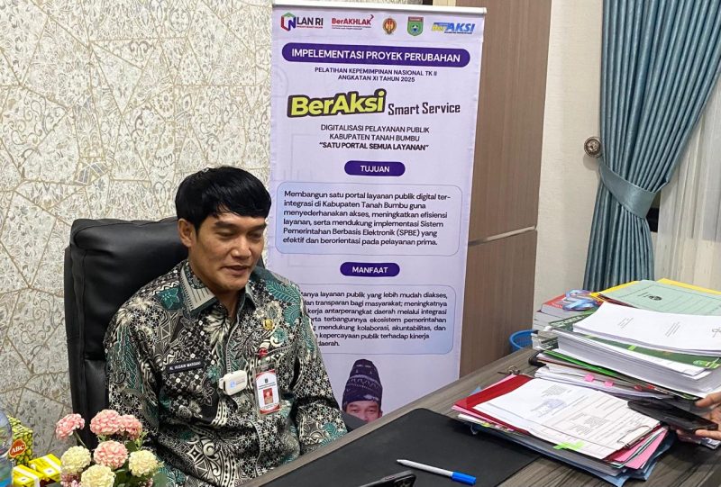 Kepala DiskominfoSp Kabupaten Tanah Bumbu, Al Husain Mardani