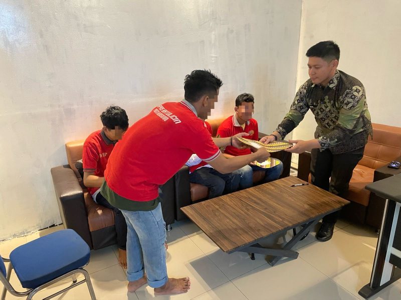 Pemberian Amnesti Pada Empat Warga Binaan Lembaga Pemasyarakatan Kelas III Batulicin