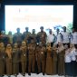 (Istimewa)- Foto Bersama Dispersip Tanah Bumbu bersama Dinas Perpustakaan Hulu Sungai Tengah, Senin (4/8/2025).