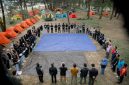 Kemah Jurnalistik PWI Tanah Bumbu, di Pantai Rindu Alam Pagatan