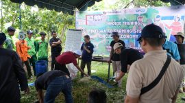 PT Borneo Indobara (BIB) melalui program CSR menyelenggarakan Inhouse Training Integrated Farming System for Economic Circular 2025.