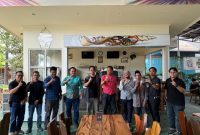 Foto Bersama PT Borneo Indobara dan Pers di Tanah Bumbu
