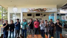 Foto Bersama PT Borneo Indobara dan Pers di Tanah Bumbu