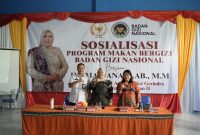 Sosialisasi MBG di Tanah Bumbu Kalimantan Selatan Yang Dibuka Secara Resmi Oleh Anggota Komisi IX DPR RI Mariana Bersama Balai Gizi Nasional