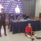 Press Release Pengungkapan Kasus Pembunuhan di Kotabaru Dengan Menghadirkan Tersangka S