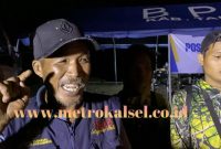 Remisor dan Menantunya Yang Melihat Bangkai Helikopter Yang Hilang Kontak di Hutan Mantewe, Tanah Bumbu Kalimantan Selatan