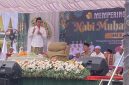 KH Anwar Zahid Saat Isi Ceramah di Acara Maulid Nabi Muhammad SAW di kesiaman Paman Arul di Karang Jawa Desa Baroqah Kecamatan Simpang Empat Tanah Bumbu, Kalimantan Selatan