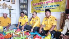 Konsolidasi Pengurus DPD Golkar Kotabaru ke Kecamatan