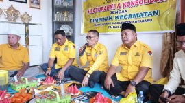 Konsolidasi Pengurus DPD Golkar Kotabaru ke Kecamatan