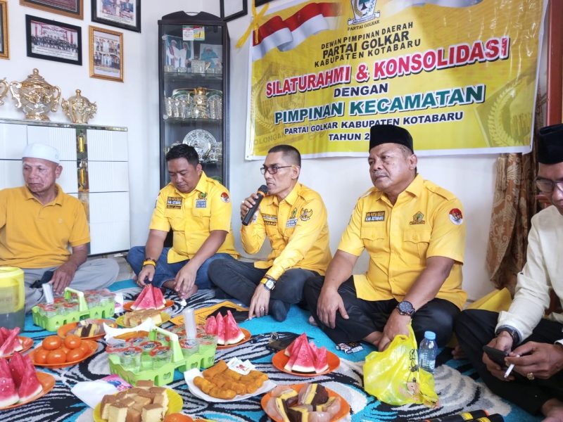 Konsolidasi Pengurus DPD Golkar Kotabaru ke Kecamatan