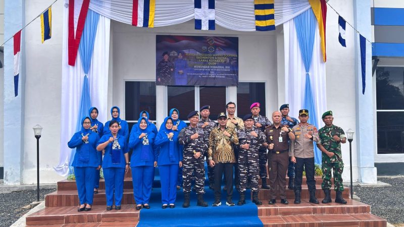 Peresmian GOR Lanal Kotabaru