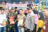 Dinas Ketahanan Pangan dan Pertanian menggelar Gerakan Pangan Murah (GPM) Dalam Rangka Memperingati Hari Pangan Sedunia (HPS) ke-45 di Obyek Wisata Siring Laut.