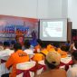 PT Indocement Tbk bersama Badan Penanggulangan Bencana Daerah Kabupaten Kotabaru menggelar kegiatan sosialisasi tentang optimalisasi Desa Tangguh Bencana melalui implementasi Strategi Hebat.