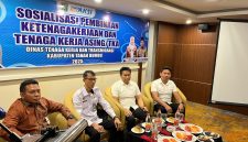 Pelaksanaan Sosialisasi Keberadaan Ketengakerjaan dan Tenaga Kerja Asing yang Menghadirkan Kepala Imigrasi Kelas II TPI Batulicin